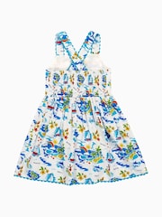 Frugi Girls Seraphina White Dress - Image 4 of 8