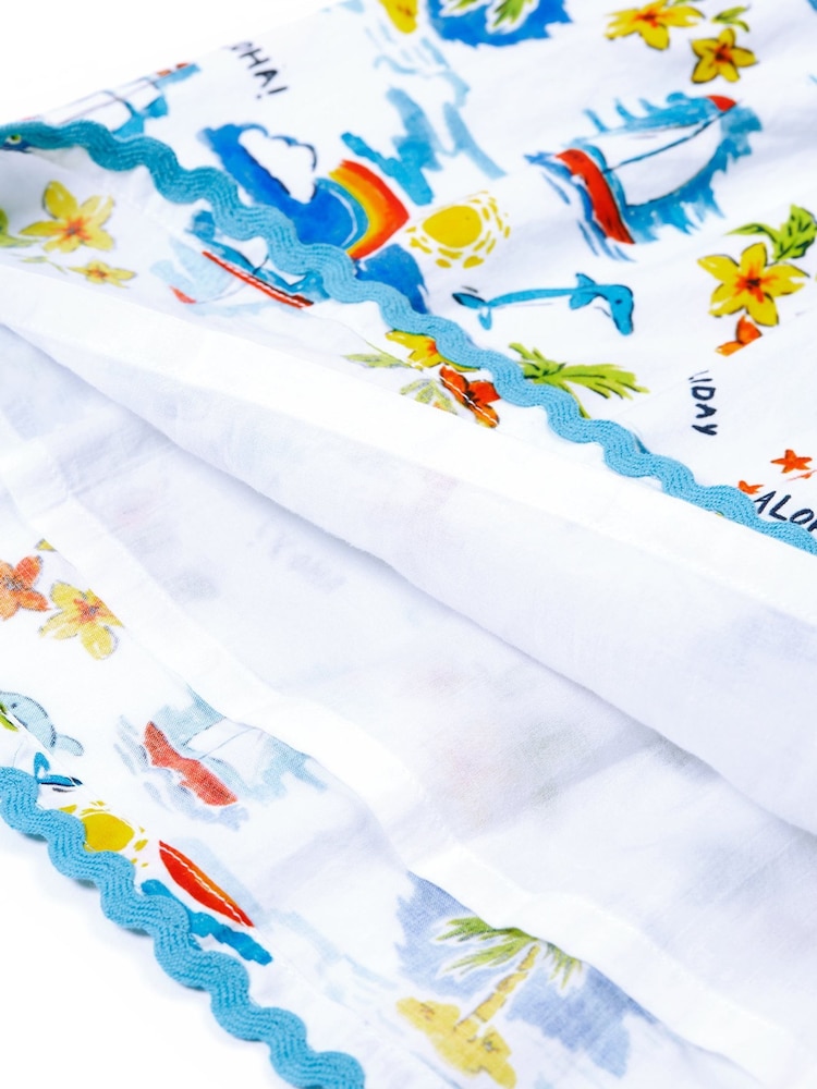 Buy Frugi Girls Seraphina White Dress from Next USA