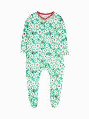 Frugi White Dinosaur Sleepsuit - Baby Clothing - Image 1 of 4