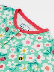 Frugi White Dinosaur Sleepsuit - Baby Clothing - Image 3 of 4