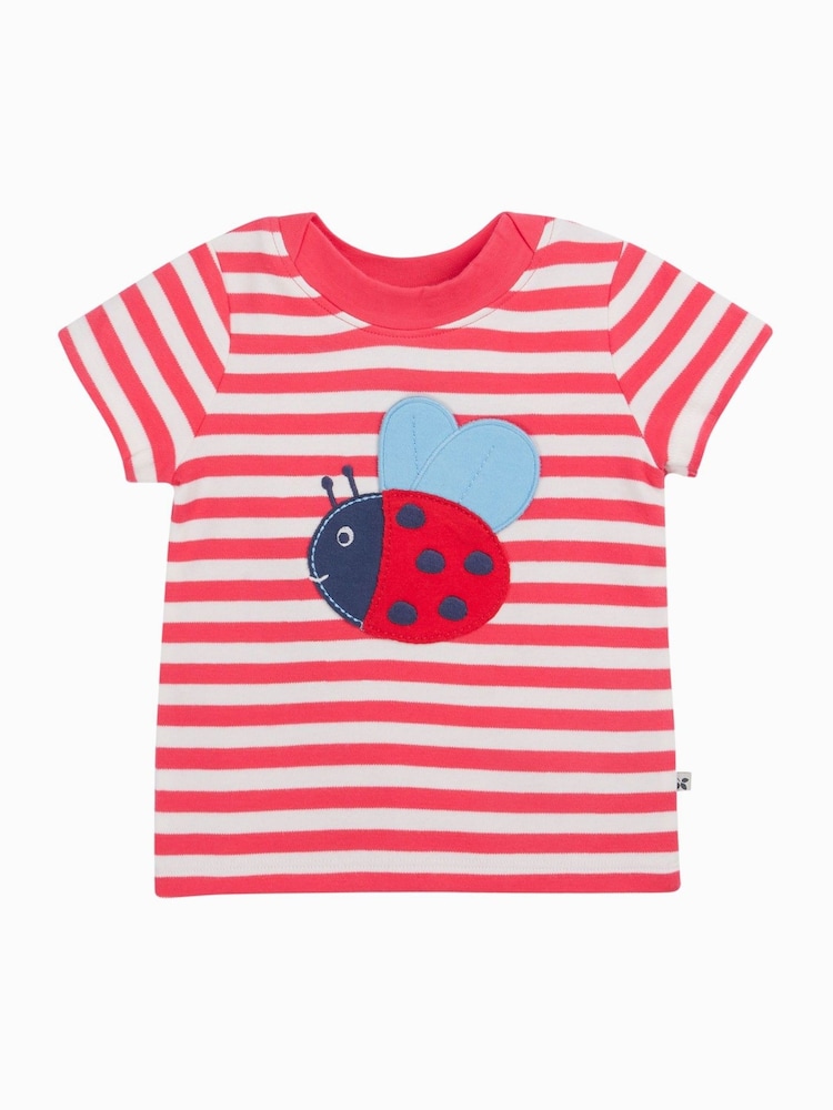Frugi Green Cotton Easy On T-Shirt - Image 1 of 4 Frugi Green Cotton Easy On T-Shirt - Image 1 of 4