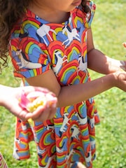 Frugi Flower Spring Skater Dress - Image 2 of 6