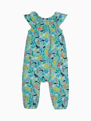 Frugi Blue Maris Playsuit Dungarees - Imagen 3 de 6