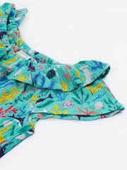 Frugi Blue Maris Playsuit Dungarees - Imagen 4 de 6