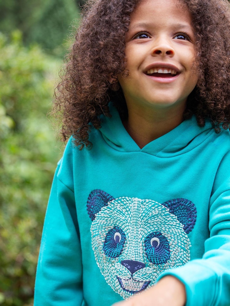 Frugi Oversized Blue Lissie Hoodie - Image 2 of 7