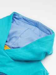 Frugi Oversized Blue Lissie Hoodie - Image 7 of 7