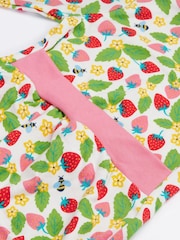 Frugi Green Easy Dressing Printed Sleepsuit - Image 4 of 7