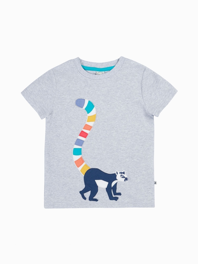 Frugi Red Carsen Applique T-shirt - Kids Top - Image 1 of 4