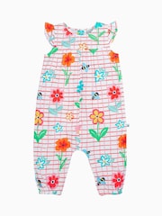 Frugi Rainbow Floral Playsuit - Imagen 2 de 6