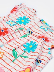 Frugi Rainbow Floral Playsuit - Imagen 4 de 6
