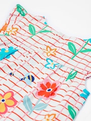 Frugi Rainbow Floral Playsuit - Imagen 6 de 6