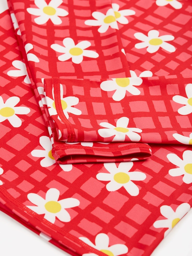 Frugi Pink Flower Rash Vest Set - Image 2 of 4 Frugi Pink Flower Rash Vest Set - Image 2 of 4
