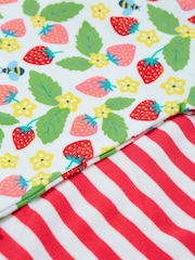 Rosa - Frugi Super Special Short Sleeve 100% Cotton Bodysuits 2 Pack - Imagen 4 de 4