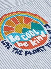Frugi Blue Lerryn Shacket 100% Organic Cotton Shirt - Image 8 of 8