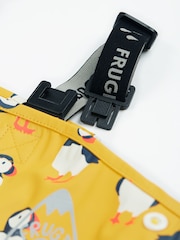 Frugi Yellow Puddle Buster Printed Trousers - Image 5 of 7