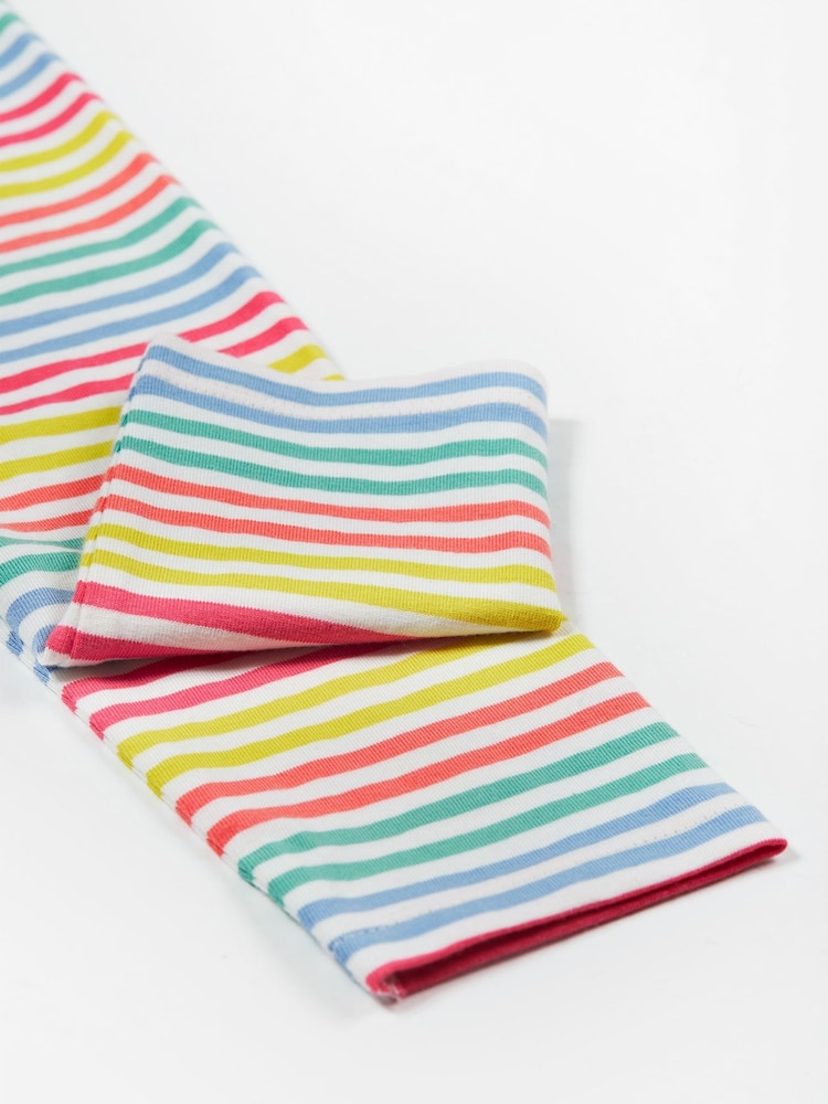 Bleu foncé - Leggings Frugi bleu imprimé lapin - Image 3 of 4