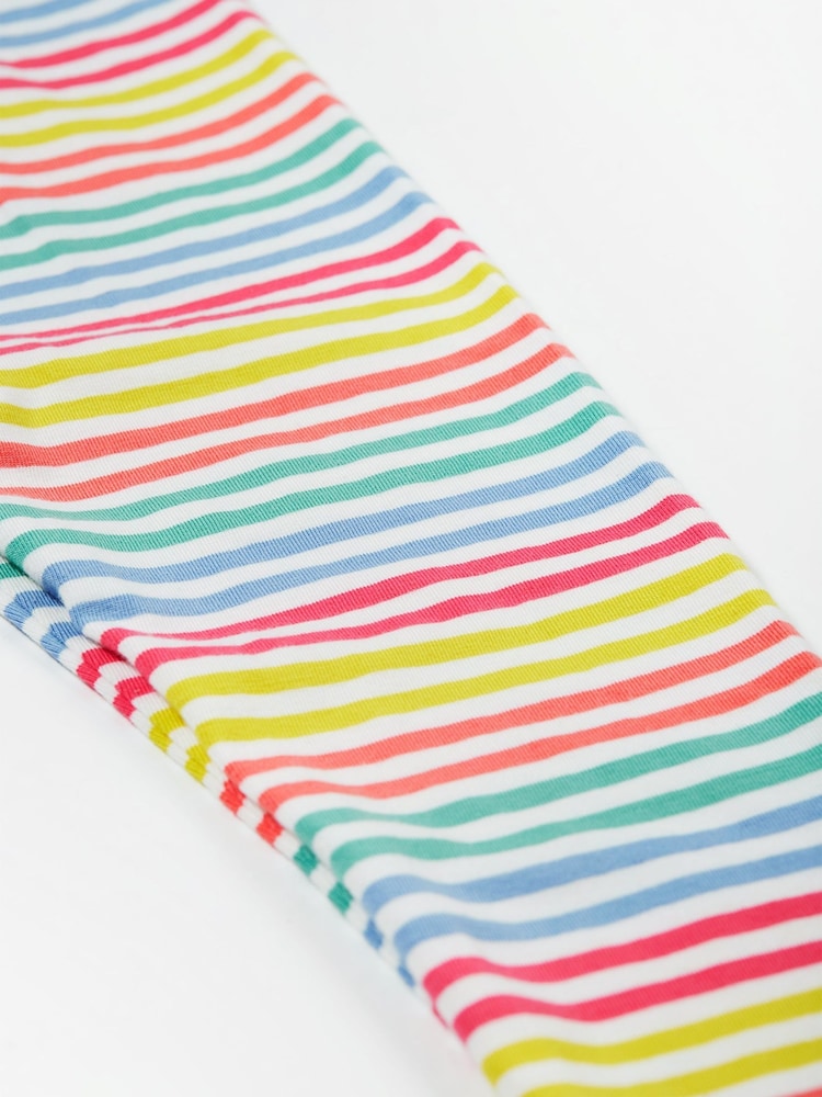 Frugi Blue Bunny Printed Leggings - Image 4 of 4