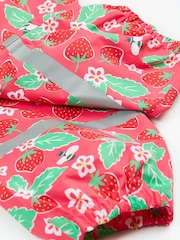 Rosa - Frugi Green Dinosaur Waterproof Printed Trousers - Imagen 3 de 5