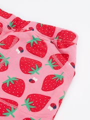Frugi Pink Strawberry Joggers - Kids' Clothing - Image 2 of 5