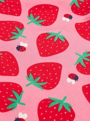 Frugi Pink Strawberry Joggers - Kids' Clothing - Image 4 of 5