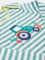 Frugi Blue Bobby 100% Organic Cotton Appliqué Top - Imagen 3 de 5