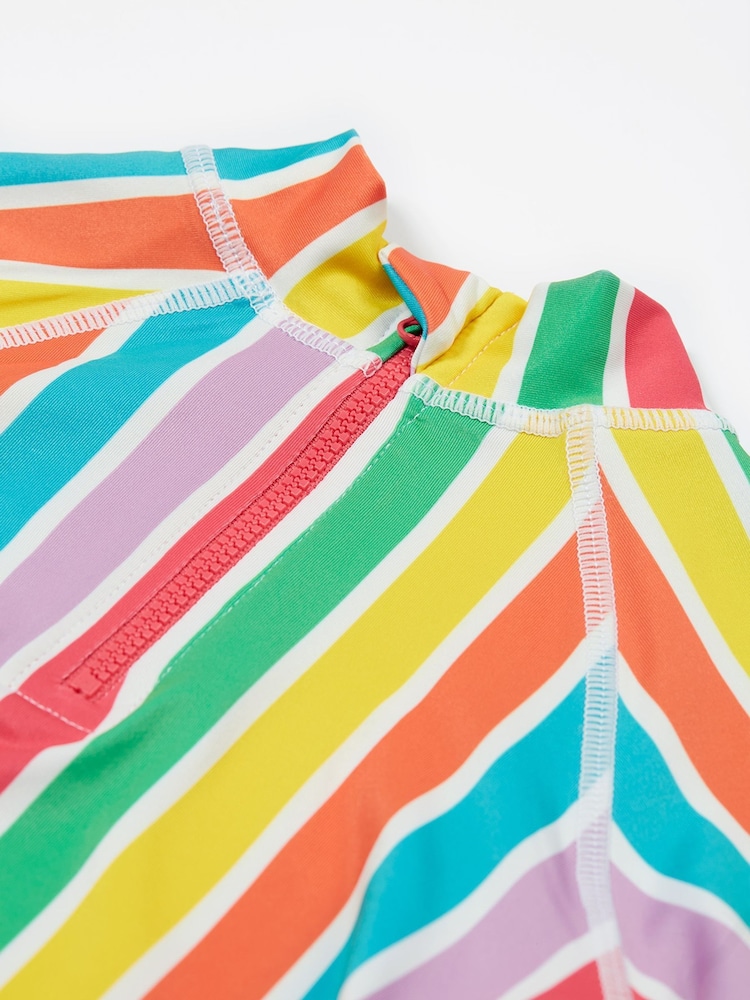 Frugi Pink Waverley Rash Vest Set - Image 5 of 5