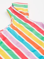 Frugi Blue Rainbow Marina Swimsuit Swimwear - Image 3 of 6