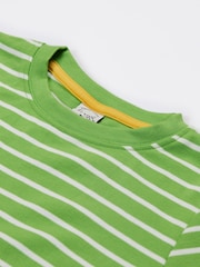 Frugi Green Sid Appliqué 100% Organic Cotton T-Shirt - Image 5 of 5