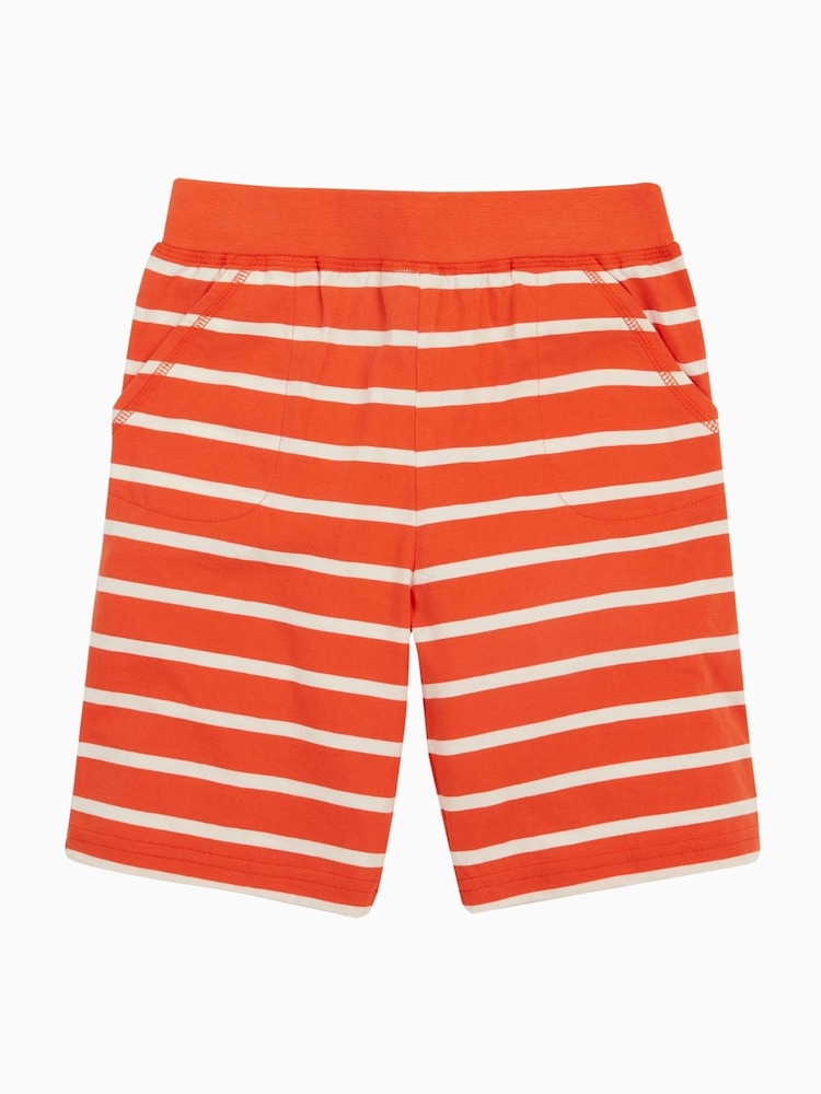 Frugi Blue Stithian 100% Organic Cotton Shorts - Image 2 of 5