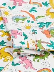 Frugi White Dinosaur Sleepsuit - Baby Clothing - Image 4 of 6