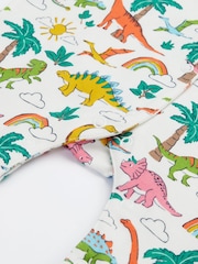 Frugi White Dinosaur Sleepsuit - Baby Clothing - Image 6 of 6
