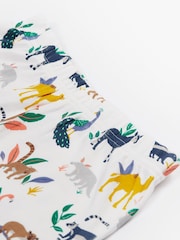 Pijama blanco 100% de algodón orgánico Snooze Frugi - Imagen 4 de 4