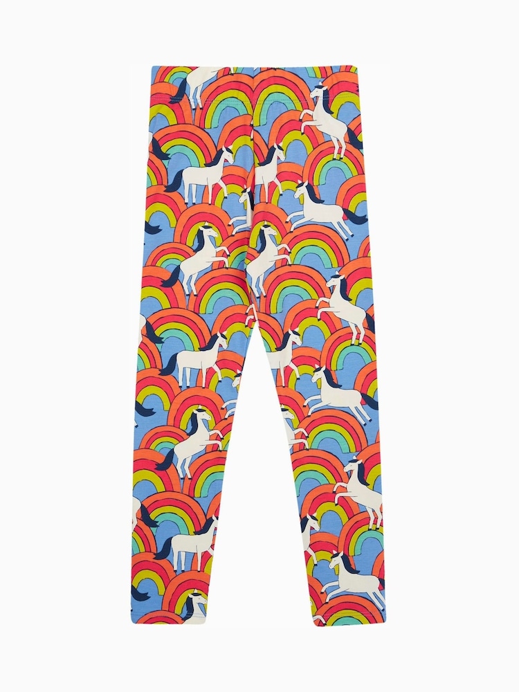 Frugi Spring Flower Print Leggings - Image 1 of 4