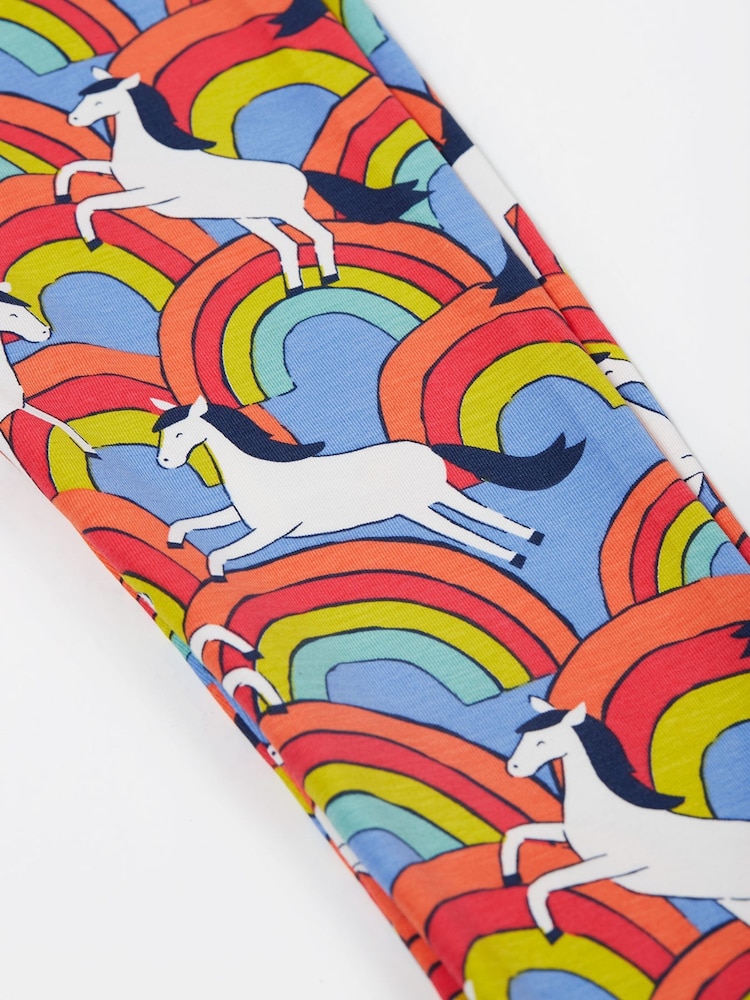 Frugi Spring Flower Print Leggings - Image 4 of 4