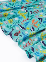 Frugi Womens Blue Alani Midi Dress - Image 3 of 5