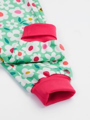 Verde - Frugi Blue Dinosaur Parsnip Dungarees - Imagen 4 de 4
