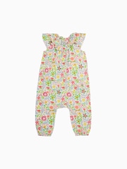 Frugi White Bunny Playsuit - Imagen 1 de 4