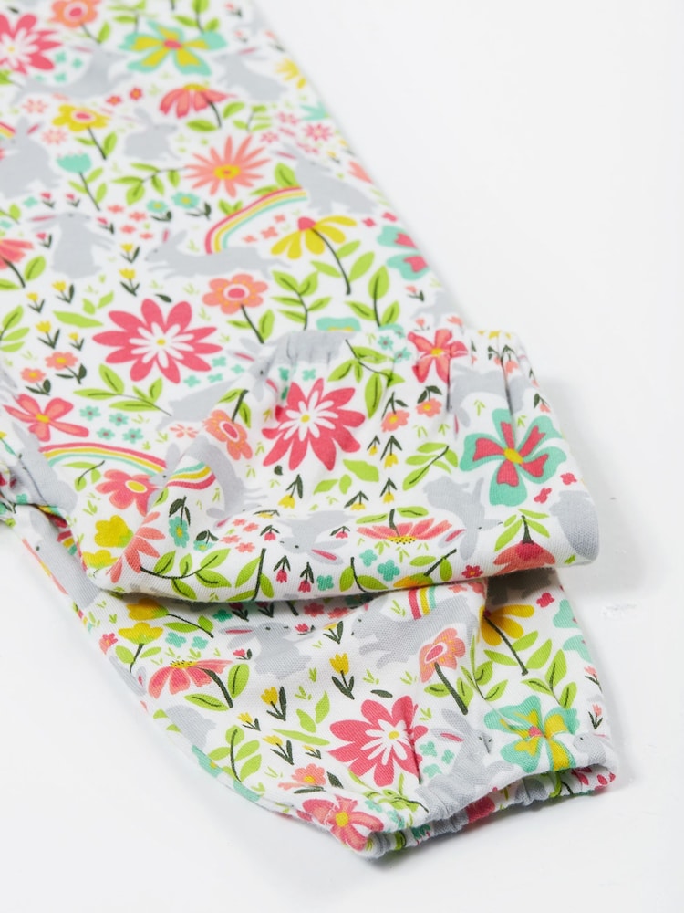 Frugi White Bunny Playsuit - Imagen 4 de 4