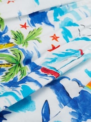 Frugi Girls Twirly Dream Cotton White Skirt - Image 3 of 4