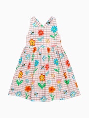 Frugi Rainbow Floral Summer Dress - Image 3 of 8