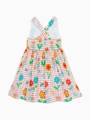 Frugi Rainbow Floral Summer Dress - Image 4 of 8