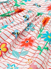 Frugi Rainbow Floral Summer Dress - Image 6 of 8