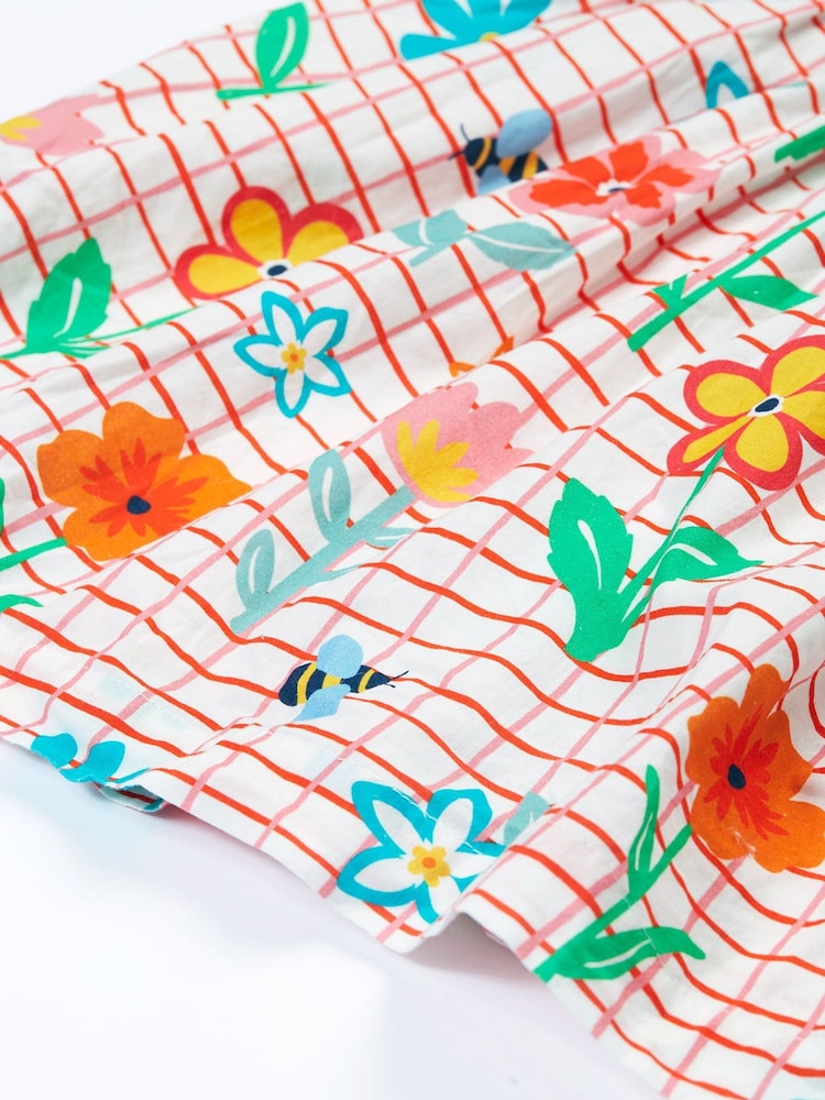 Frugi Rainbow Floral Summer Dress - Image 8 of 8 Frugi Rainbow Floral Summer Dress - Image 8 of 8