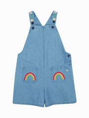 Frugi Blue Hazel Denim 100% Organic Cotton Dungarees - Image 1 of 7