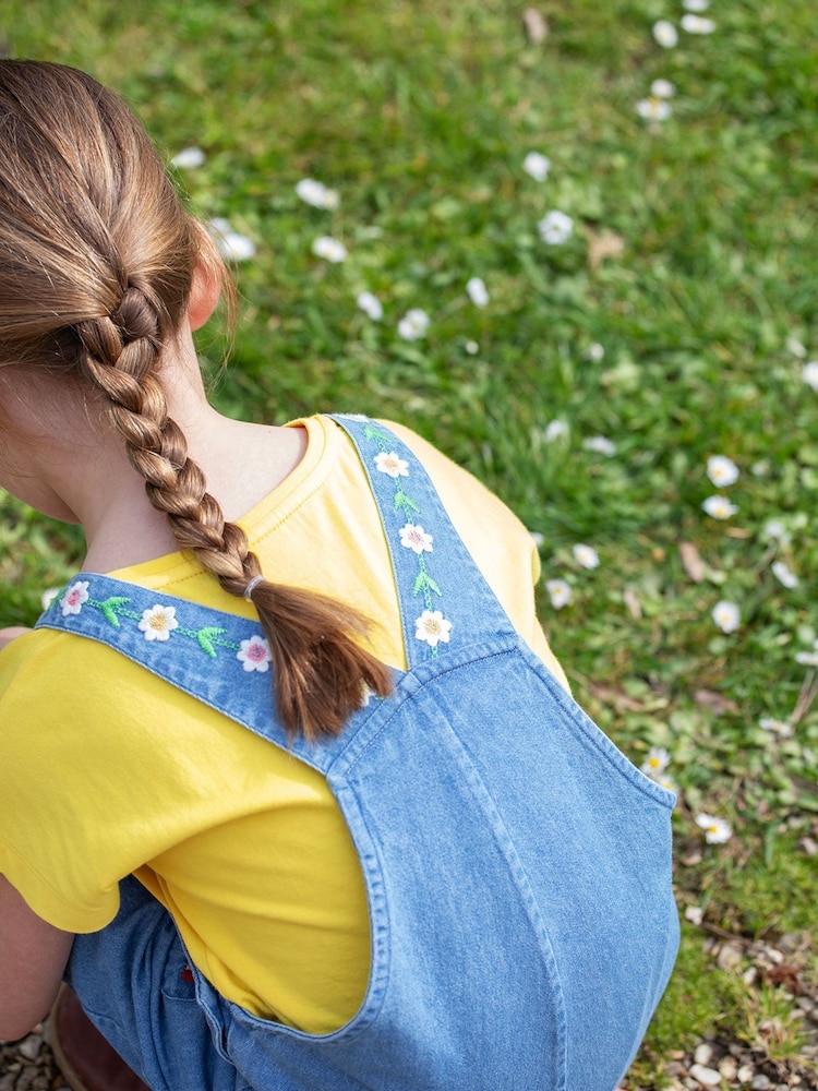 Salopettes Frugi Hazel en Denim bleu - Image 6 of 7