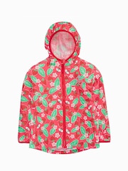 Rosa - Frugi Green Dinosaur Waterproof Jacket - Imagen 1 de 5