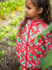 Rosa - Frugi Green Dinosaur Waterproof Jacket - Imagen 5 de 5