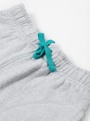 Frugi Kids Grey Jack Applique 100% Organic Cotton Joggers - Image 2 of 5