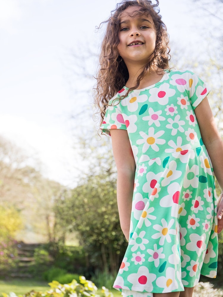 Frugi Flower Spring Skater Dress - Image 1 of 5