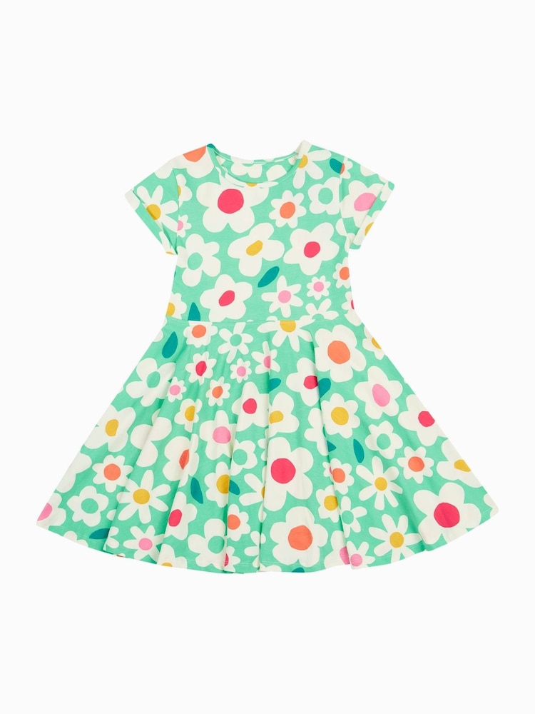 Frugi Flower Spring Skater Dress - Image 2 of 5